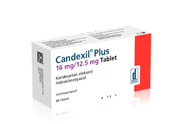 CANDEXIL PLUS 16 MG/12,5 MG 84 TABLET
