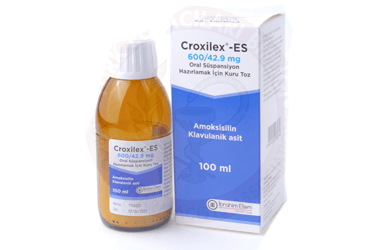 CROXILEX-ES 600/42,9 MG ORAL SUSPANSIYON HAZIRLAMAK ICIN KURU TOZ (100 ML) Kullanma Talimatı - Nasıl kullanılır - Ne için kullanılır - Kullanmadan önce dikkat edilmesi gerekenler - Yan Etkileri - Fiyatı - Saklanması