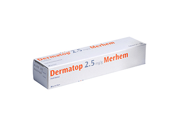 DERMATOP 2,5 MG 30 GR MERHEM Kullanma Talimatı - Nasıl kullanılır - Ne için kullanılır - Kullanmadan önce dikkat edilmesi gerekenler - Yan Etkileri - Fiyatı - Saklanması