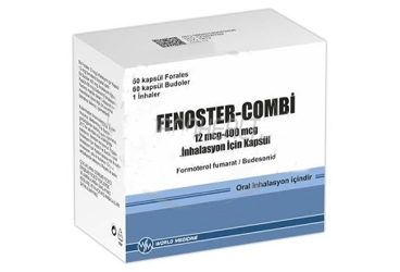 Fenoster Combi 12 MCG/400 MCG İnhalasyon İçin Kapsül (60+60 Kapsül) Kullanma Talimatı - Nasıl kullanılır - Ne için kullanılır - Kullanmadan önce dikkat edilmesi gerekenler - Yan Etkileri - Fiyatı - Saklanması
