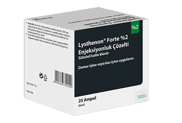 LYSTHENON FORT %2 50 AMPUL Kullanma Talimatı - Nasıl kullanılır - Ne için kullanılır - Kullanmadan önce dikkat edilmesi gerekenler - Yan Etkileri - Fiyatı - Saklanması