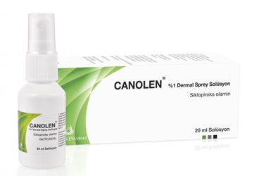 CANOLEN %1 DERIYE UYGULANACAK SPREY, COZELTI (20 ML) CANOLEN %1 DERIYE UYGULANACAK SPREY, COZELTI (20 ML) Kullanma Talimatı - Nasıl kullanılır - Ne için kullanılır - Kullanmadan önce dikkat edilmesi gerekenler - Yan Etkileri - Fiyatı - Saklanması
