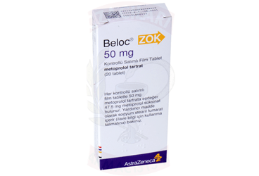 BELOC ZOK 50 MG KONTROLLU SALIMLI 20 FILM TABLET Kullanma Talimatı - Nasıl kullanılır - Ne için kullanılır - Kullanmadan önce dikkat edilmesi gerekenler - Yan Etkileri - Fiyatı - Saklanması