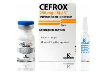 CEFROX 250 MG IM/IV ENJEKSIYON ICIN TOZ ICEREN FLAKON CEFROX 250 MG IM/IV ENJEKSIYON ICIN TOZ ICEREN FLAKON Kullanma Talimatı - Nasıl kullanılır - Ne için kullanılır - Kullanmadan önce dikkat edilmesi gerekenler - Yan Etkileri - Fiyatı - Saklanması