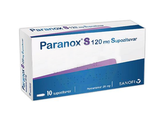 PARANOX S 120 MG 10 SUPPOZITUAR