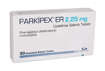 PARKIPEX ER 2,25 MG UZATILMIS SALIMLI 30 TABLET PARKIPEX ER 2,25 MG UZATILMIS SALIMLI 30 TABLET Kullanma Talimatı - Nasıl kullanılır - Ne için kullanılır - Kullanmadan önce dikkat edilmesi gerekenler - Yan Etkileri - Fiyatı - Saklanması