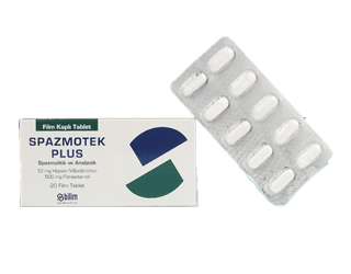 SPAZMOTEK PLUS FILM KAPLI 20 TABLET