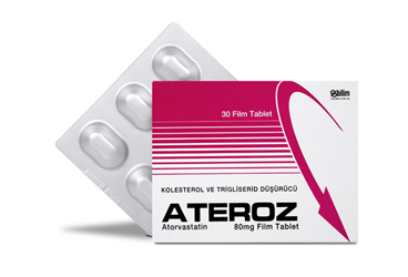 ATEROZ 80 MG 30 FILM TABLET Kullanma Talimatı - Nasıl kullanılır - Ne için kullanılır - Kullanmadan önce dikkat edilmesi gerekenler - Yan Etkileri - Fiyatı - Saklanması