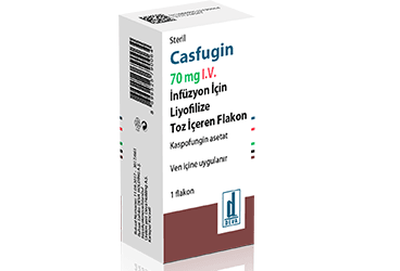 CASFUGIN 70 MG IV INFUZYON ICIN LIYOFILIZE TOZ ICEREN 1 FLAKON Kullanma Talimatı - Nasıl kullanılır - Ne için kullanılır - Kullanmadan önce dikkat edilmesi gerekenler - Yan Etkileri - Fiyatı - Saklanması