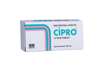 CIPRO 250 MG 14 FILM TABLET Kullanma Talimatı - Nasıl kullanılır - Ne için kullanılır - Kullanmadan önce dikkat edilmesi gerekenler - Yan Etkileri - Fiyatı - Saklanması