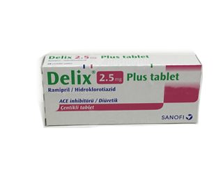 DELIX PLUS 2,5 MG 90 TABLET