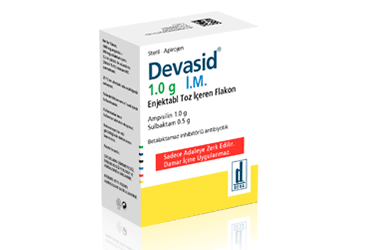 DEVASID 1 G/0,5 G I.M. ENJEKSIYONLUK TOZ (1 FLAKON) Kullanma Talimatı - Nasıl kullanılır - Ne için kullanılır - Kullanmadan önce dikkat edilmesi gerekenler - Yan Etkileri - Fiyatı - Saklanması