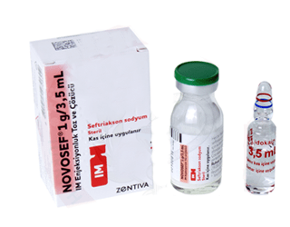 NOVOSEF 1000 MG IM 1 FLAKON