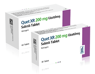 QUET XR 200 MG UZATILMIS SALIMLI 60 TABLET