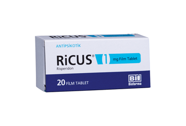 RICUS 1 MG 20 FILM TABLET Kullanma Talimatı - Nasıl kullanılır - Ne için kullanılır - Kullanmadan önce dikkat edilmesi gerekenler - Yan Etkileri - Fiyatı - Saklanması