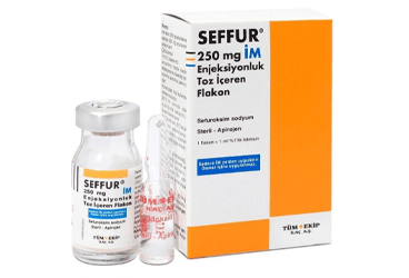 SEFFUR 250 MG IM ENJEKSIYONLUK TOZ ICEREN FLAKON Kullanma Talimatı - Nasıl kullanılır - Ne için kullanılır - Kullanmadan önce dikkat edilmesi gerekenler - Yan Etkileri - Fiyatı - Saklanması