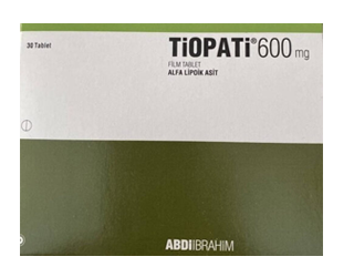 TIOPATI 600 MG 30 FILM TABLET