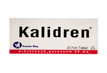 KALIDREN 50 MG 20 FILM TABLET Kullanma Talimatı - Nasıl kullanılır - Ne için kullanılır - Kullanmadan önce dikkat edilmesi gerekenler - Yan Etkileri - Fiyatı - Saklanması