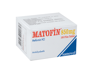 MATOFIN 850 MG 100 FILM TABLET