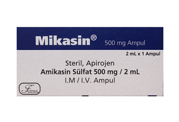 MIKASIN 500 MG 1 AMPUL MIKASIN 500 MG 1 AMPUL Kullanma Talimatı - Nasıl kullanılır - Ne için kullanılır - Kullanmadan önce dikkat edilmesi gerekenler - Yan Etkileri - Fiyatı - Saklanması