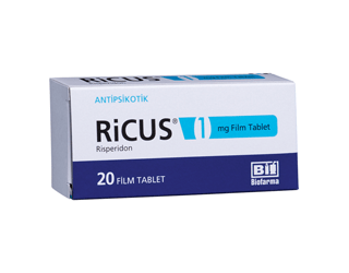 RICUS 1 MG 20 FILM TABLET