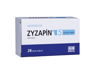 ZYZAPIN 5 MG 28 FILM TABLET