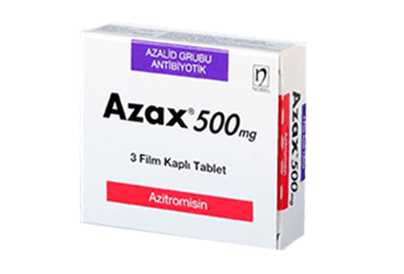 AZAX 500 MG 3 FILM TABLET Kullanma Talimatı - Nasıl kullanılır - Ne için kullanılır - Kullanmadan önce dikkat edilmesi gerekenler - Yan Etkileri - Fiyatı - Saklanması