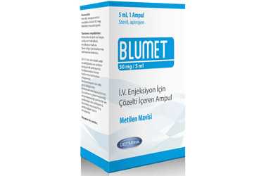 BLUMET 50 MG/5 ML IV ENJEKSIYON ICIN COZELTI ICEREN 1 AMPUL