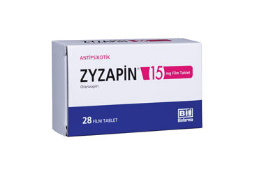 ZYZAPIN 15 MG 28 FILM TABLET