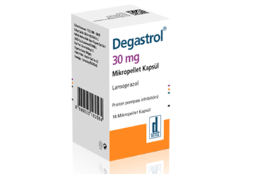 DEGASTROL 30 MG MIKROPELLET KAPSUL (14 KAPSUL) DEGASTROL 30 MG MIKROPELLET KAPSUL (14 KAPSUL) Kullanma Talimatı - Nasıl kullanılır - Ne için kullanılır - Kullanmadan önce dikkat edilmesi gerekenler - Yan Etkileri - Fiyatı - Saklanması