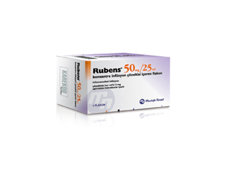 RUBENS 50 MG/25 ML KON.INF.COZELTISI