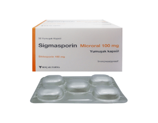 SIGMASPORIN MICRORAL 100 MG 30 YUMUSAK KAPSUL
