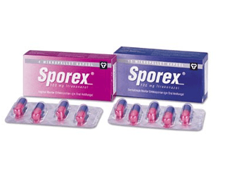 SPOREX 100 MG 28 MIKROPELLET KAPSUL