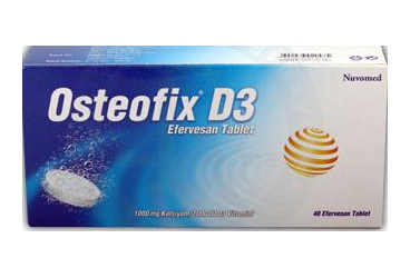 OSTEOFIX D3 1000 MG/1000 IU EFERVESAN TABLET (40 TABLET)