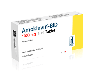 AMOKLAVIN BID 1000 MG 14 FILM TABLET