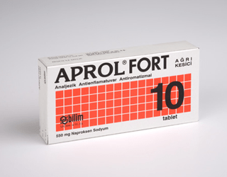 APROL FORT 550 MG FILM KAPLI TABLET (20 TABLET)