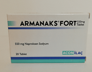 ARMANAKS 550 MG FORT 20 TABLET