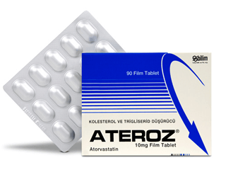 ATEROZ 10 MG 90 FILM TABLET