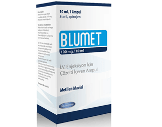 BLUMET 100 MG/10 ML IV ENJEKSIYON ICIN COZELTI ICEREN 1 AMPUL