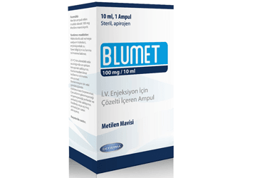 BLUMET 100 MG/10 ML IV ENJEKSIYON ICIN COZELTI ICEREN 1 AMPUL BLUMET 100 MG/10 ML IV ENJEKSIYON ICIN COZELTI ICEREN 1 AMPUL Kullanma Talimatı - Nasıl kullanılır - Ne için kullanılır - Kullanmadan önce dikkat edilmesi gerekenler - Yan Etkileri - Fiyatı - Saklanması