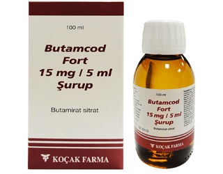 BUTAMCOD FORT 15 MG/5 ML SURUP 200 ML