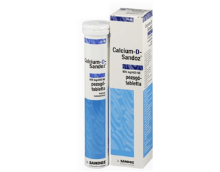 CALCIUM-D SANDOZ 600 MG/400 IU 20 EFF.TABLET
