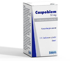 CASPOBIEM 50 MG I.V INFUZYON ICIN LIYOFILIZE TOZ 1 FLAKON
