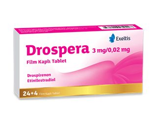 DROSPERA 3 MG/0,02 MG (24+4) FILM KAPLI TABLET