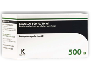 EMOCLOT DI 500 IU 1 FLAKON