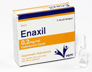 ENAXIL 0,2 MG/ ML ENJEKSIYONLUK COZELTI (5 AMPUL)