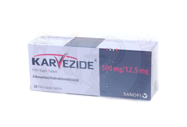 KARVEZIDE 300 MG/12,5 MG 28 FILM KAPLI TABLET Kullanma Talimatı - Nasıl kullanılır - Ne için kullanılır - Kullanmadan önce dikkat edilmesi gerekenler - Yan Etkileri - Fiyatı - Saklanması