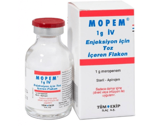 MOPEM 1 GR IV ENJEKTABL TOZ ICEREN 1 FLAKON