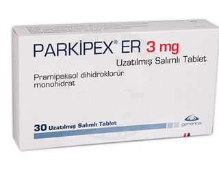 PARKIPEX ER 3 MG UZATILMIS SALIMLI 30 TABLET