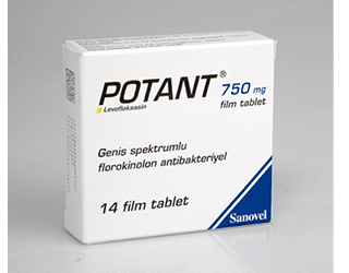 POTANT 750 MG 14 FILM TABLET